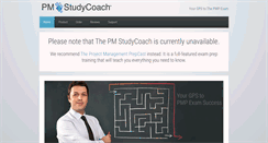 Desktop Screenshot of project-management-study-coach.com