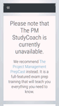 Mobile Screenshot of project-management-study-coach.com